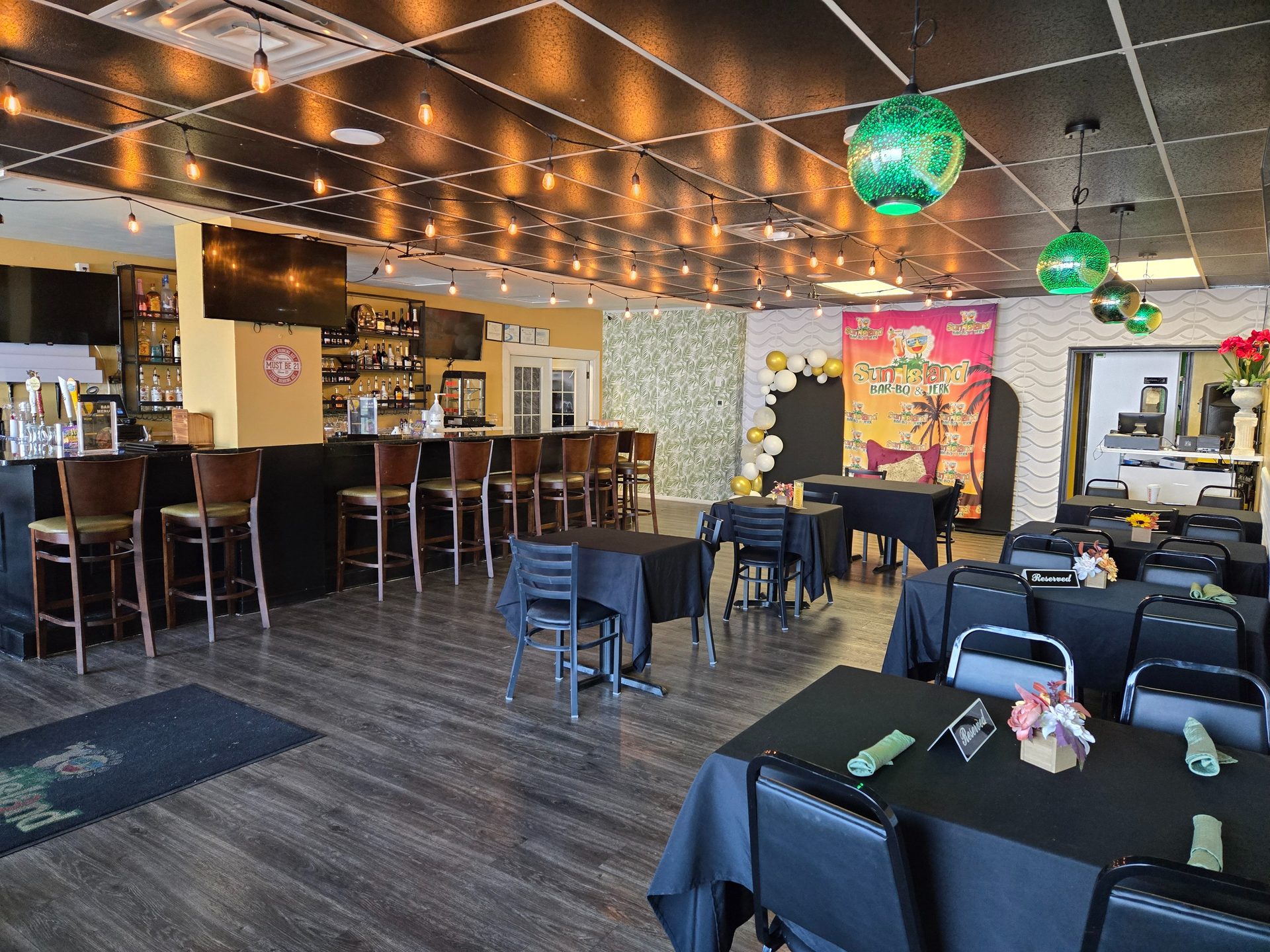 Football Sundays at Sun Island Bar-BQ & Jerk