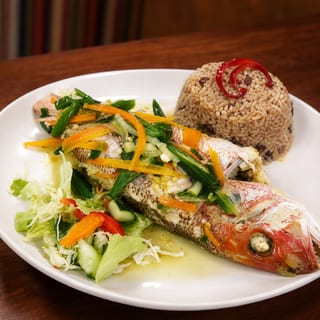 Steamed Red Snapper