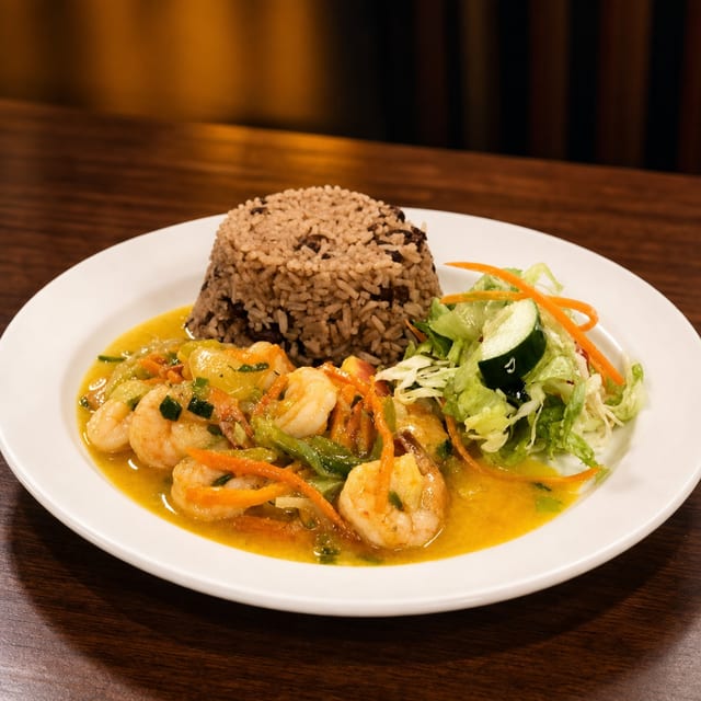 Shrimp Meal & 2 Sides.