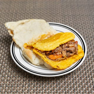 Oxtail Patty Sandwich