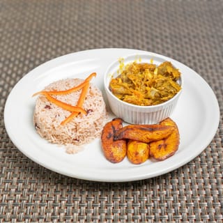Curry Goat & 2 Sides